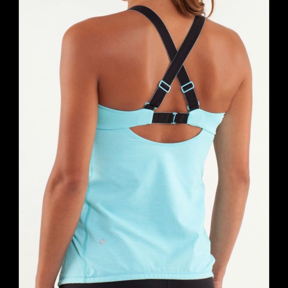 Lululemon Catch Me Tank
Tonka Stripe Angle Blue
